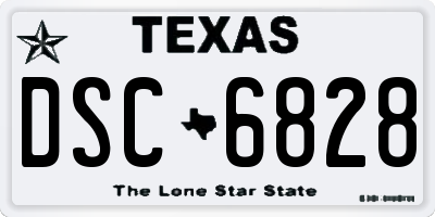 TX license plate DSC6828
