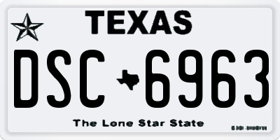 TX license plate DSC6963