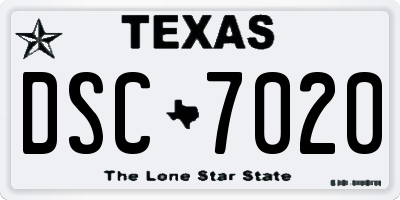 TX license plate DSC7020