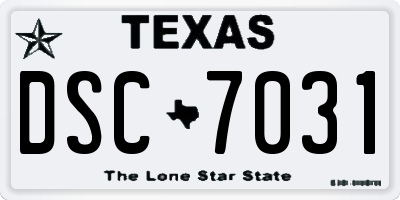 TX license plate DSC7031