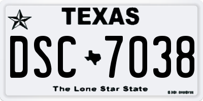TX license plate DSC7038
