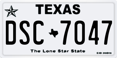 TX license plate DSC7047