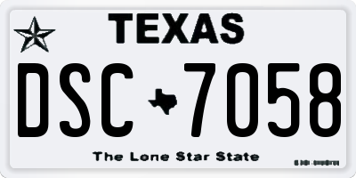 TX license plate DSC7058