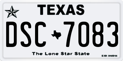 TX license plate DSC7083