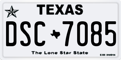 TX license plate DSC7085