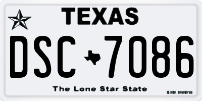 TX license plate DSC7086