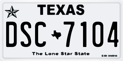 TX license plate DSC7104