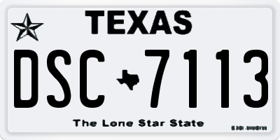 TX license plate DSC7113