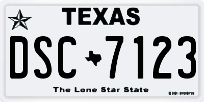 TX license plate DSC7123