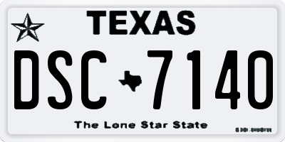 TX license plate DSC7140