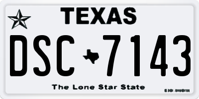TX license plate DSC7143