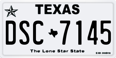 TX license plate DSC7145