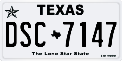 TX license plate DSC7147