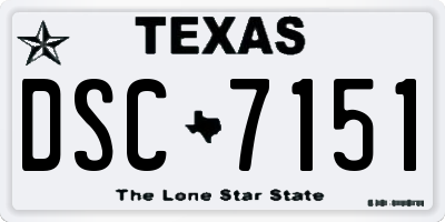 TX license plate DSC7151