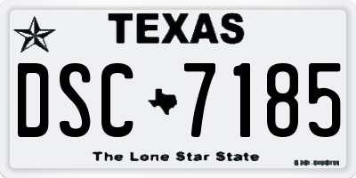 TX license plate DSC7185