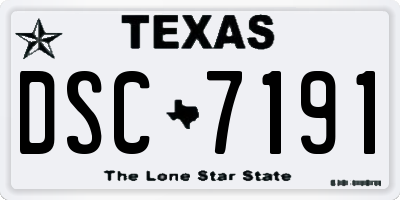 TX license plate DSC7191