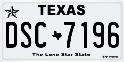 TX license plate DSC7196