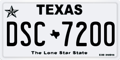 TX license plate DSC7200