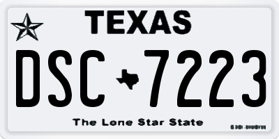 TX license plate DSC7223