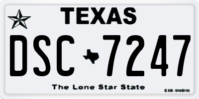 TX license plate DSC7247