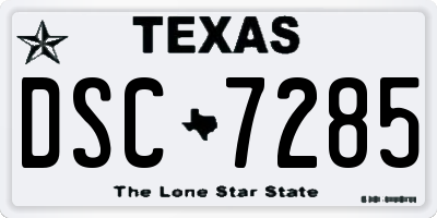 TX license plate DSC7285