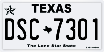 TX license plate DSC7301