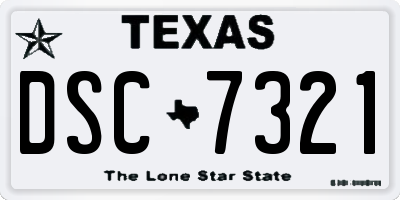 TX license plate DSC7321