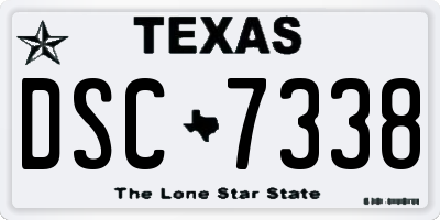 TX license plate DSC7338