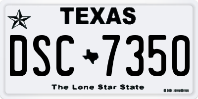 TX license plate DSC7350