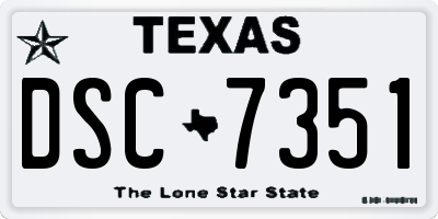 TX license plate DSC7351