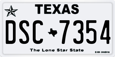 TX license plate DSC7354