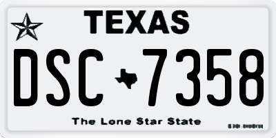 TX license plate DSC7358