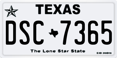 TX license plate DSC7365