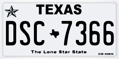 TX license plate DSC7366