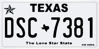TX license plate DSC7381