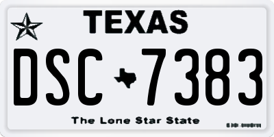 TX license plate DSC7383