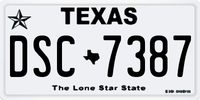 TX license plate DSC7387
