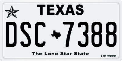 TX license plate DSC7388