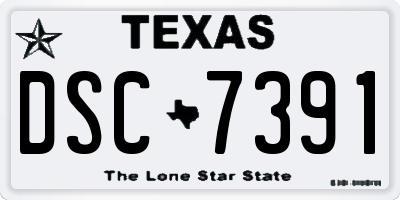 TX license plate DSC7391