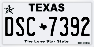 TX license plate DSC7392