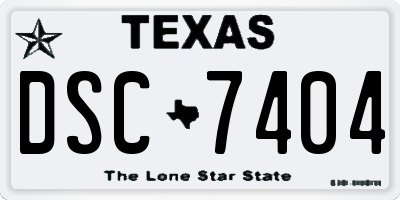 TX license plate DSC7404