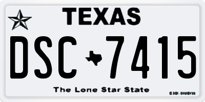 TX license plate DSC7415