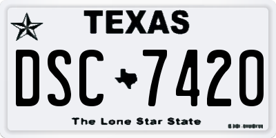 TX license plate DSC7420