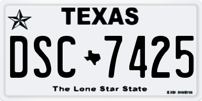 TX license plate DSC7425
