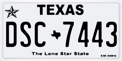 TX license plate DSC7443