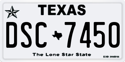 TX license plate DSC7450