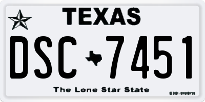 TX license plate DSC7451