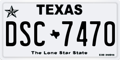 TX license plate DSC7470