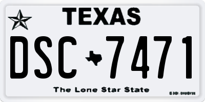 TX license plate DSC7471