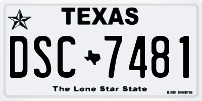 TX license plate DSC7481